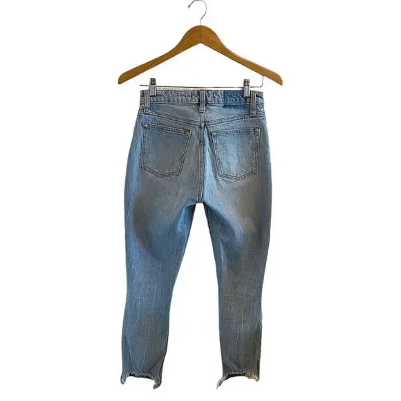 Abercrombie & Fitch The Skinny High Rise Curve Love With Raw Hem - Picture 8 of 11